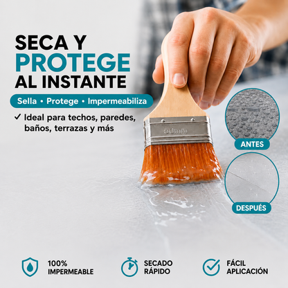 SELLADOR IMPERMEABILIZANTE TRANSPARENTE DE 1kg c/u